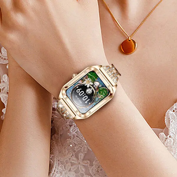 Годинник Smart Flower New Gold, 2 ремінця - фото 4