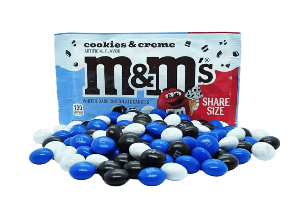 Драже M&M's Cookies & Creme White & Dark Chocolate 80.2г - фото 3