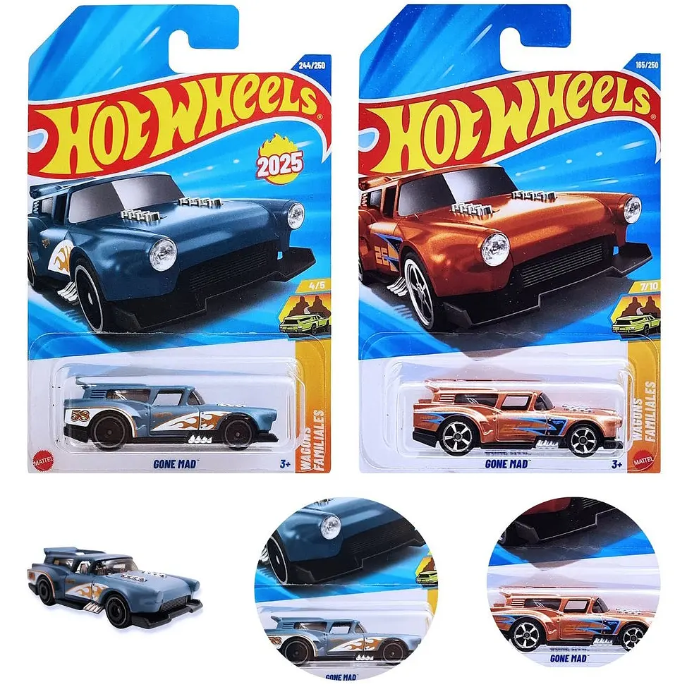 Базова машинка Hot Wheels Wagons Gone Mad колір в асортименті (5785) JJK09 - фото 2