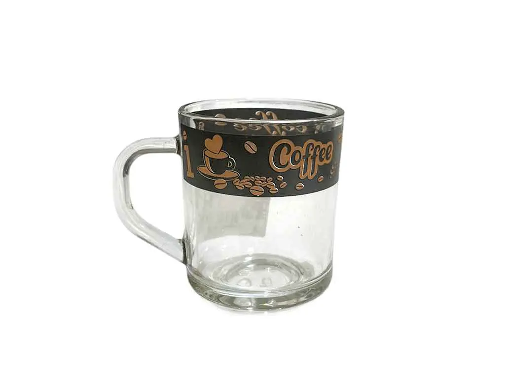 Чашка FARGLASS 250мл Gren tea Кава чорна