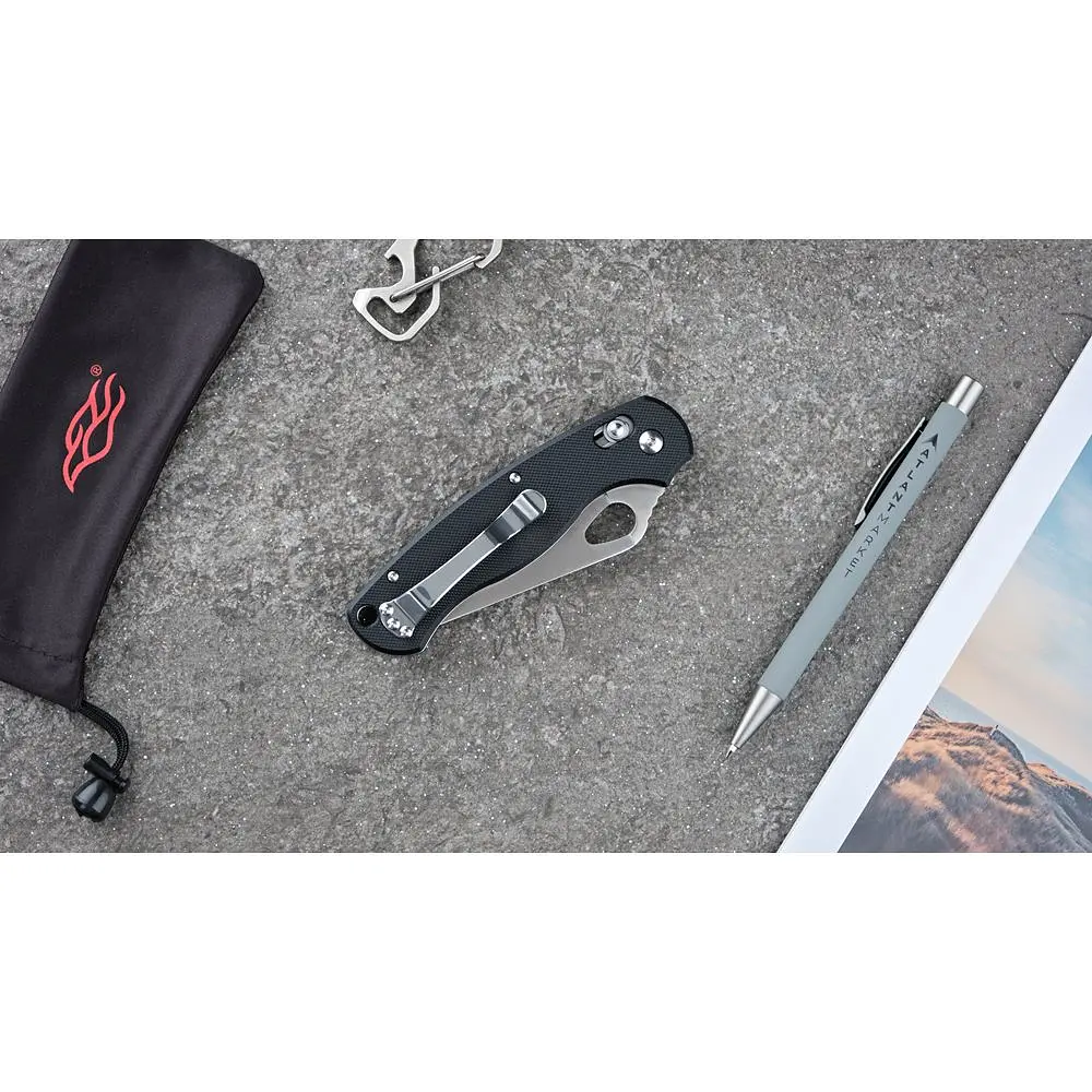 Нож складной Ganzo G729-BK черный - фото 7