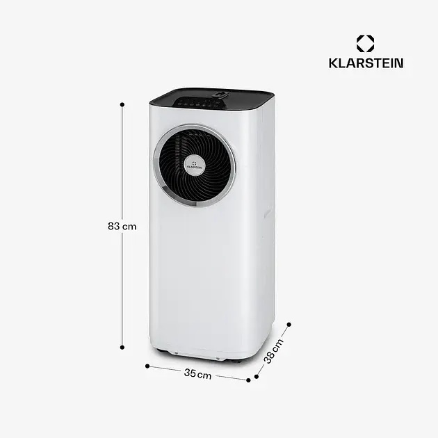 Мобільний кондиціонер Kraftwerk Smart 11500 BTU білого кольору (10040189) - фото 2