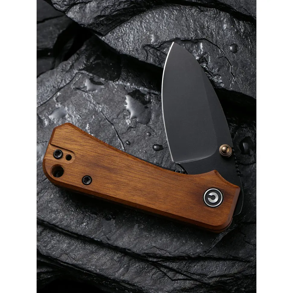 Ніж складаний Civivi Baby Banter Cuibourtia Wood C19068SB-2 - фото 12