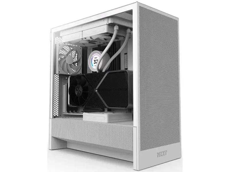 Корпус NZXT H5 Flow White (CC-H52FW-01)