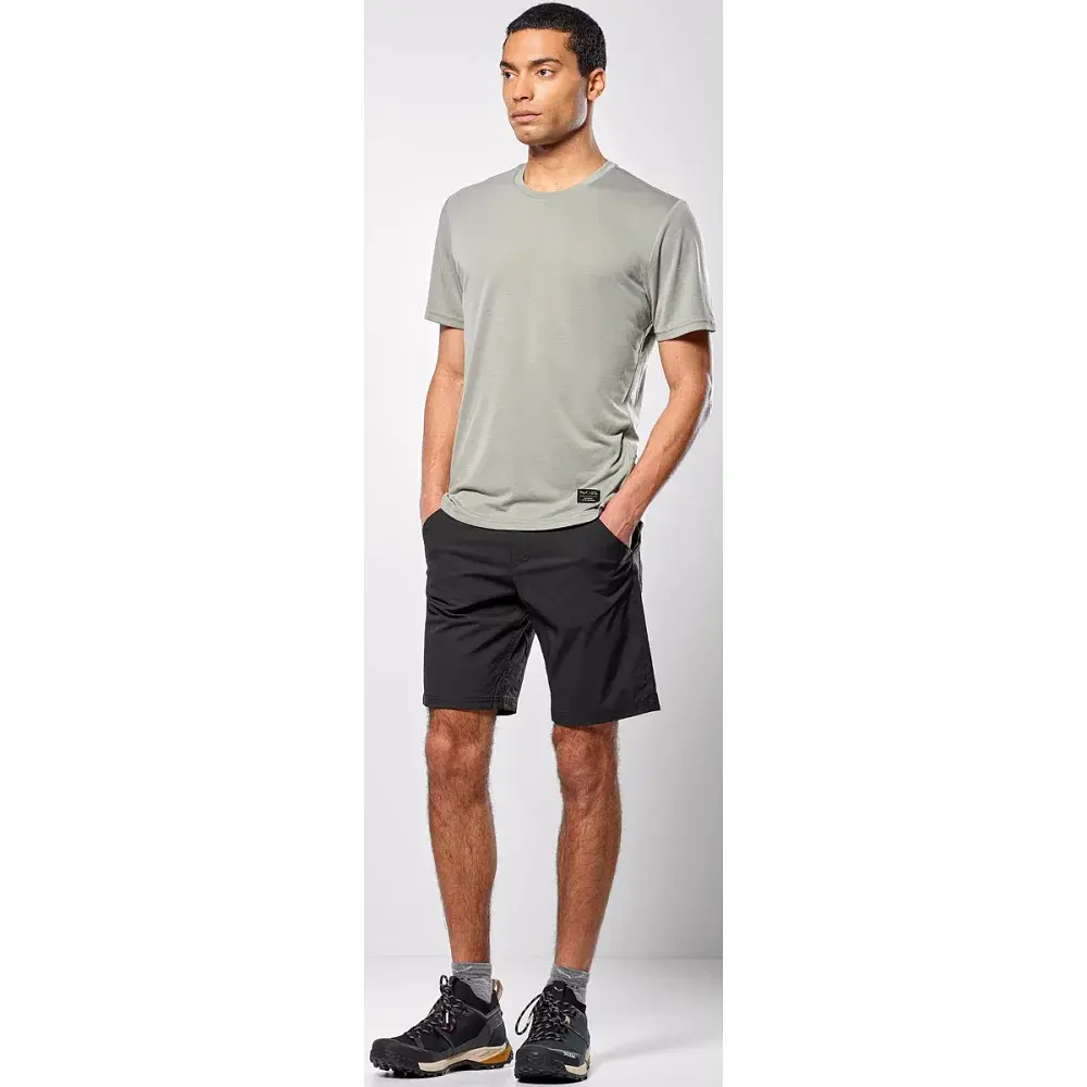 Футболка Salewa Fanes Dry T-Shirt Men 48/M Gray - фото 4