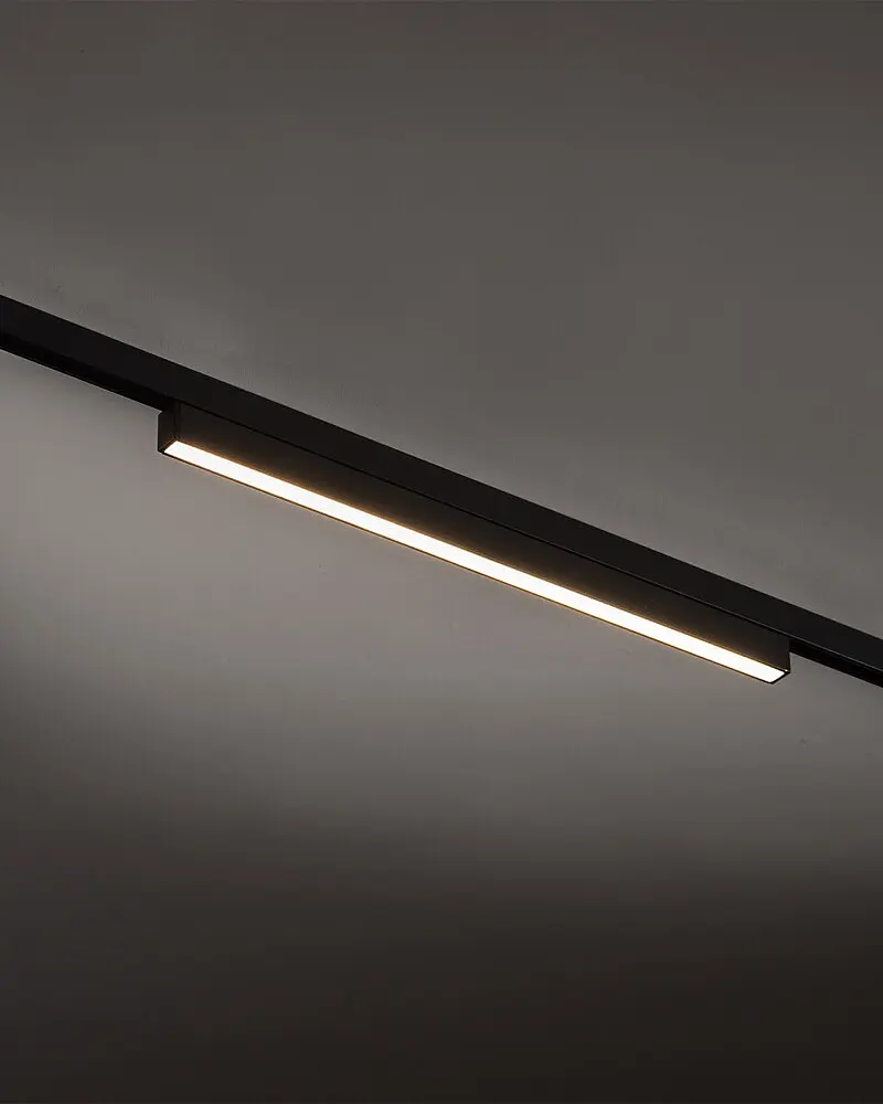 Магнитный трековый светильник Nowodvorski 11743 NANO-LVM Line Out LED 1x10W 3000K 400Lm IP20 черный - фото 3