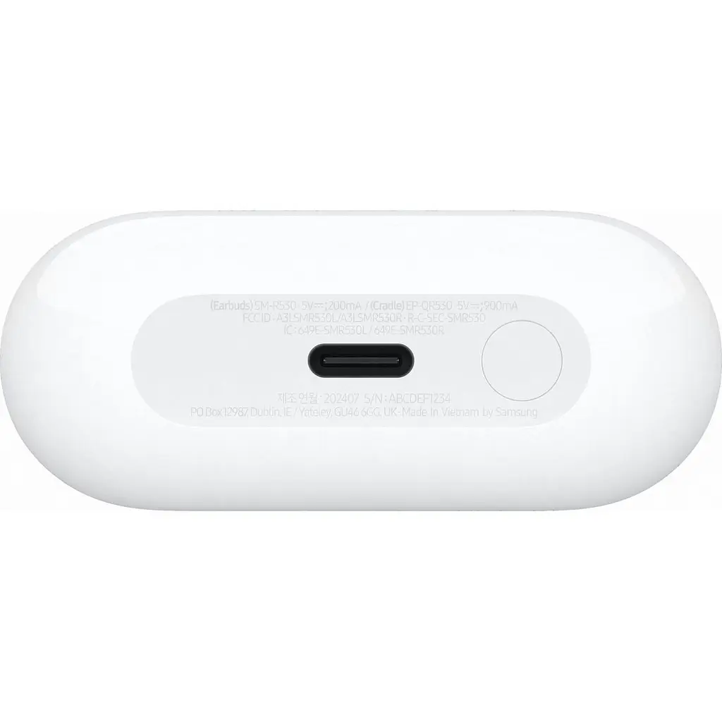 Навушники Samsung Galaxy Buds3 White (SM-R530NZWA) [112590] - фото 8