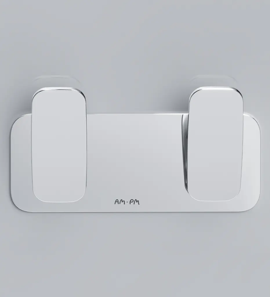 Подвійний гачок для рушників Am.Pm Inspire 2.0 хром A50A35600, Хром - фото 5