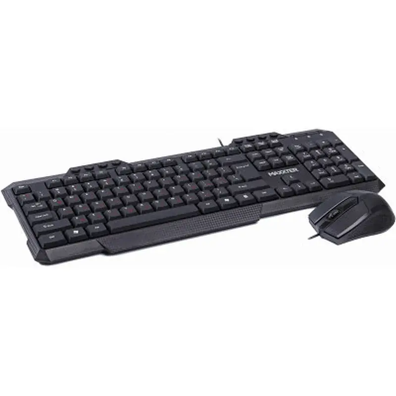 Комплект Maxxter KMS-CM-02-UA USB Black (KMS-CM-02-UA) - фото 2