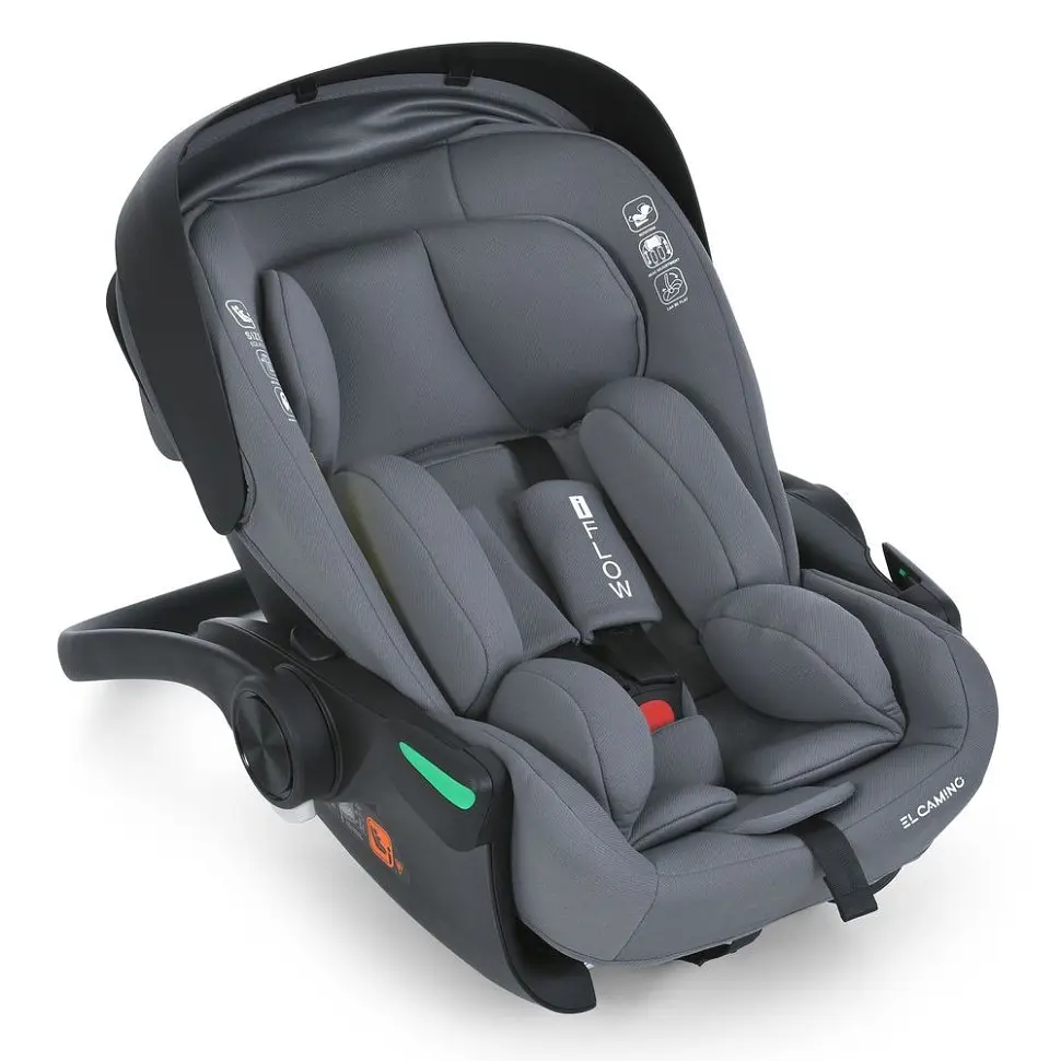 Автокрісло дитяче i-FLOW ME 1198 Gray - фото 6