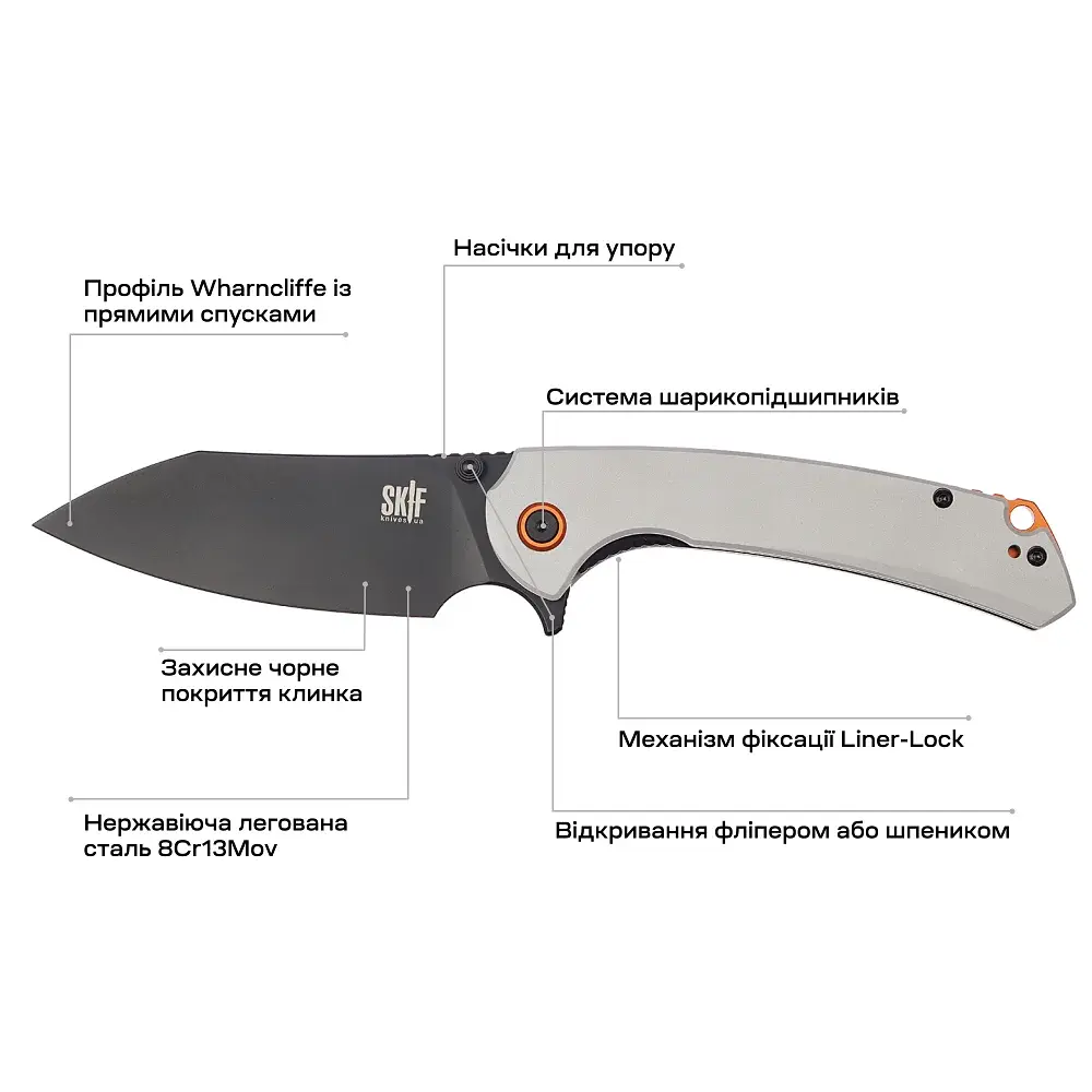 Ніж Skif Jock BB Grey - фото 6