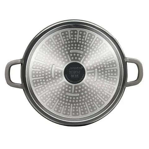 Каструля з кришкою Bergner Excalibur BG-36102-GY 28 см 6.5 л сіра - фото 2