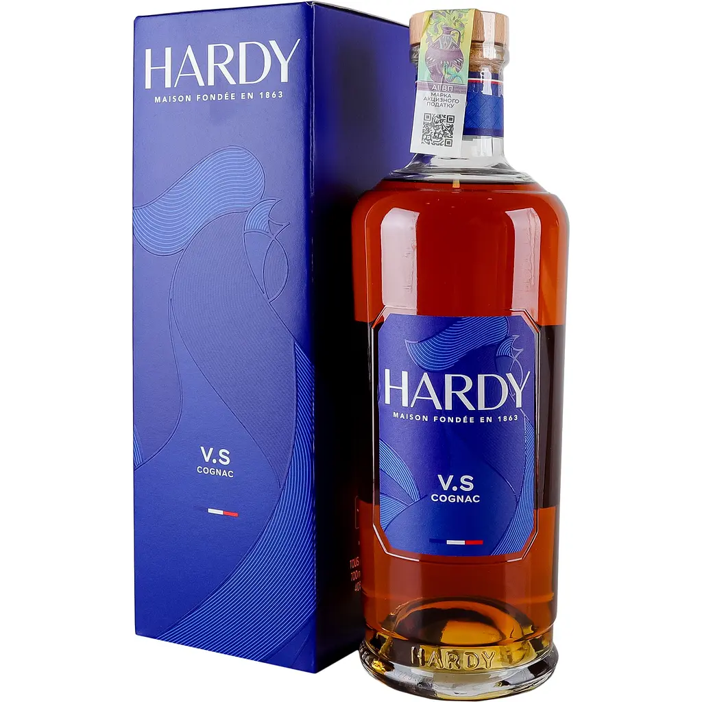 Коньяк Hardy VS 40% 0.7л - фото 1