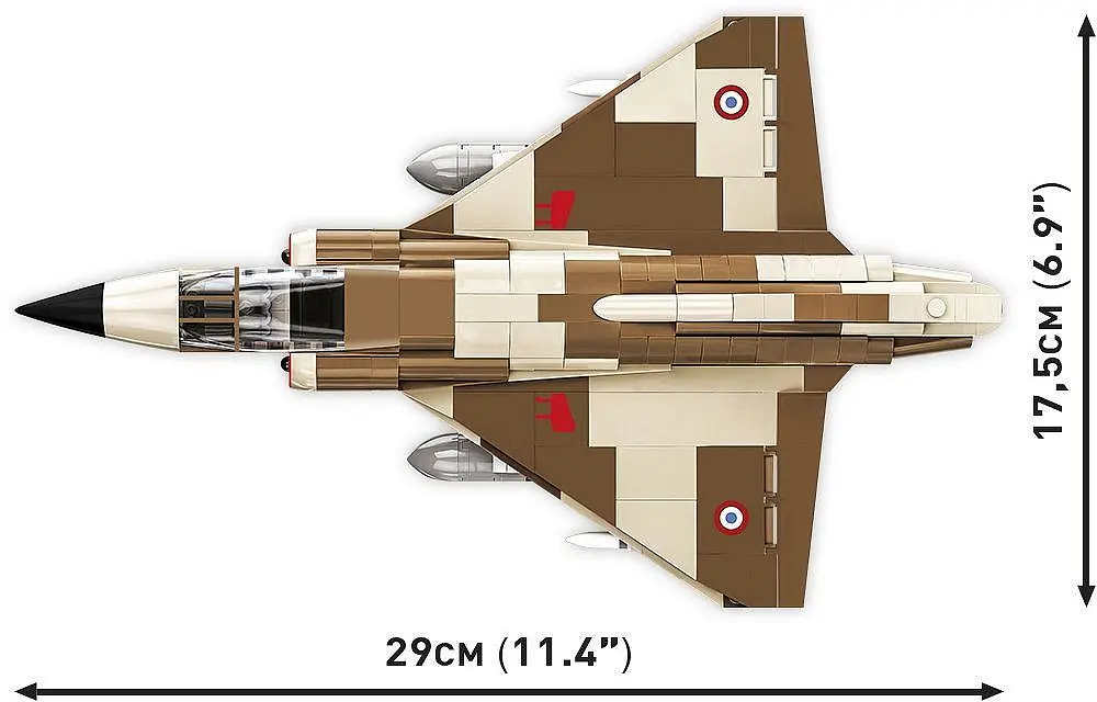 Конструктор COBI літак Armed Forces Migare IIIC 5818 - фото 4