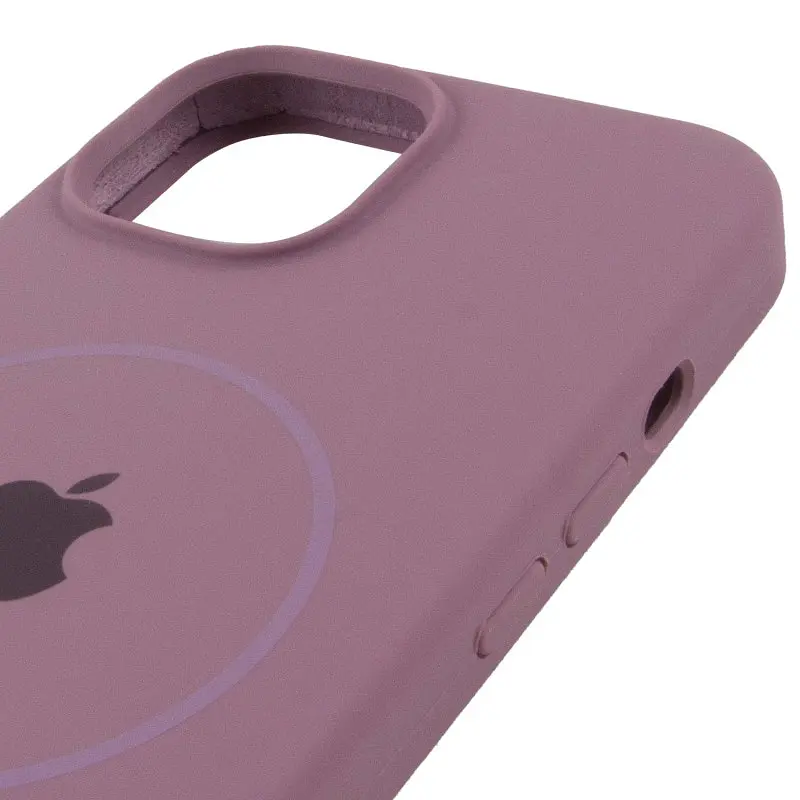 Чохол Epik Silicone Case Full Protective AA with MagSafe для Apple iPhone 15 Plus 6.7 Ліловий/Lilac Pride - фото 4