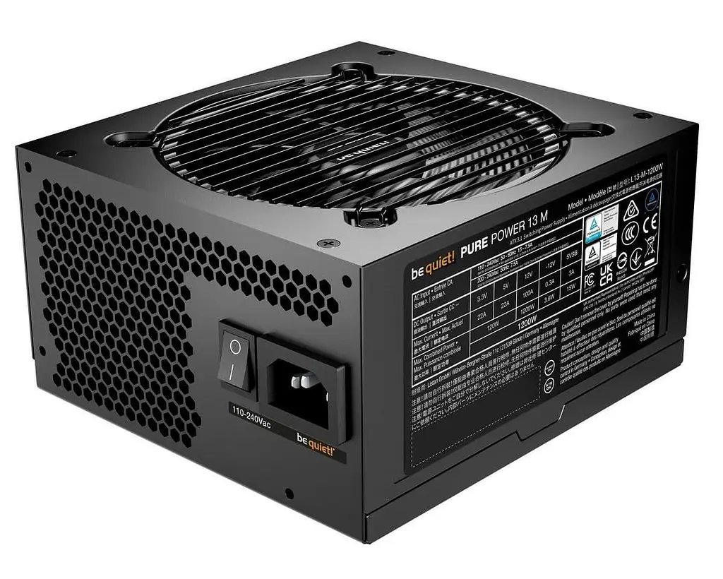 Блок питания Be quiet! PURE POWER 13 M 1200W (BP029EU) - фото 2