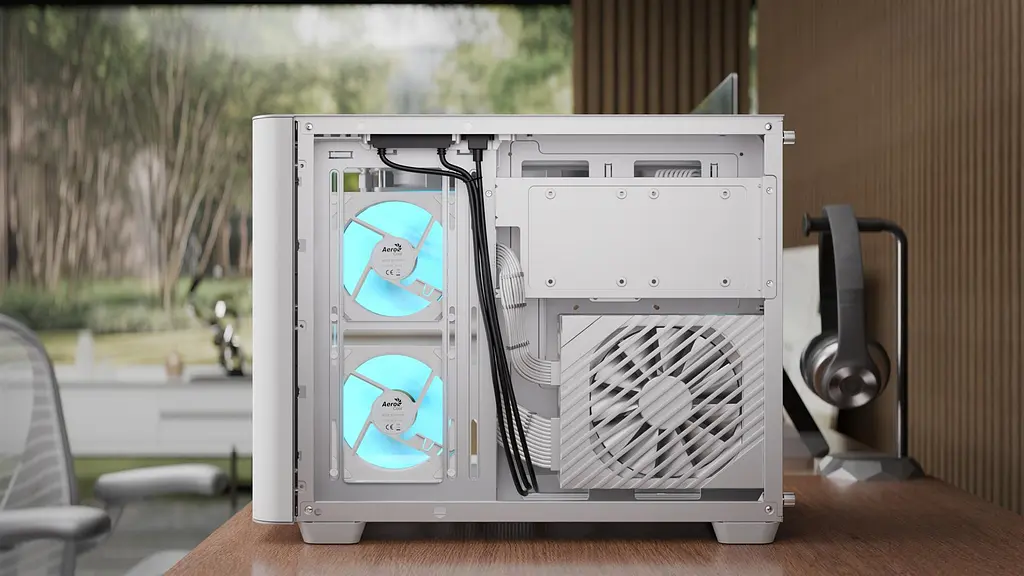 Корпус AeroCool P300C-G-WT-v1 (ACCS-PN02033.21) White без БП - фото 3