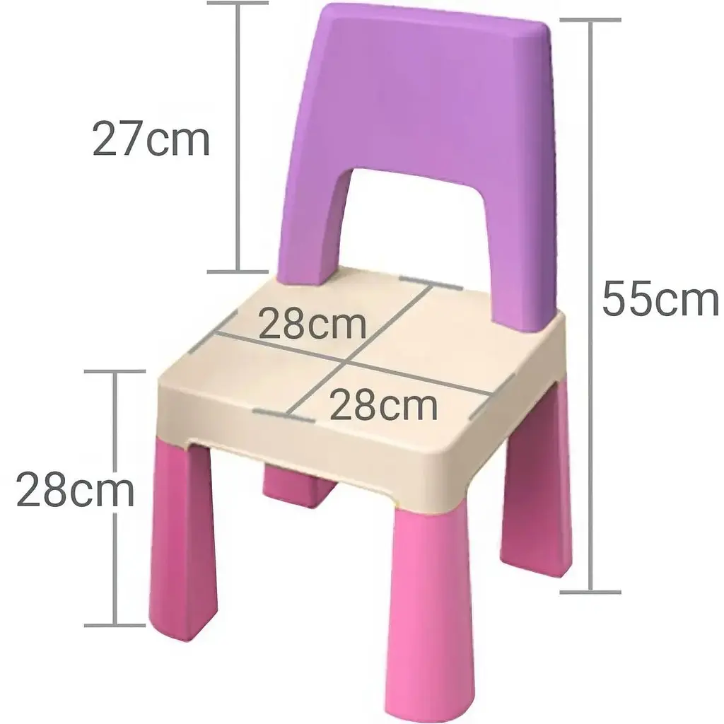 Детский стульчик Poppet Color Pink (PP-003P) - фото 3