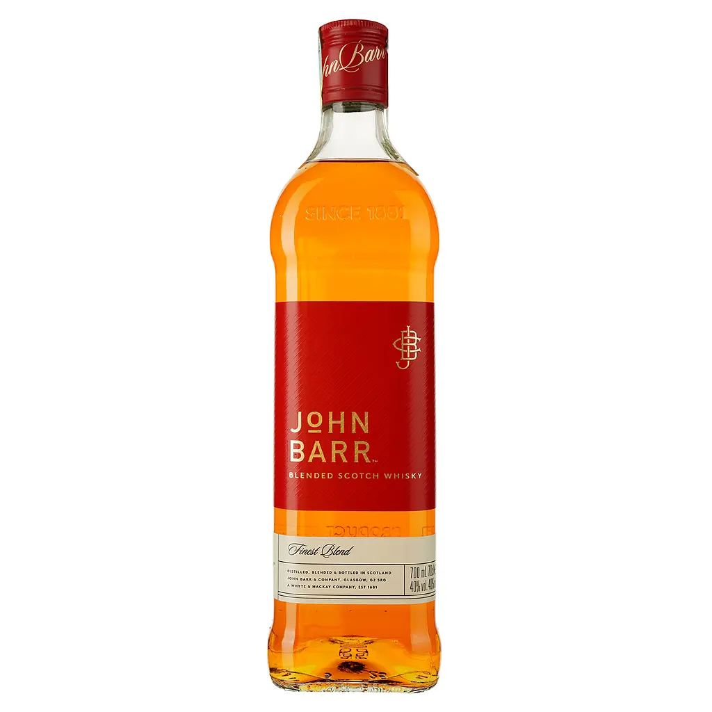 Виски John Barr 40% 1.4 л (2 шт. х 0.7 л) - фото 2