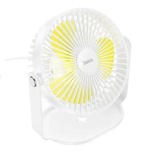 Вентилятор портативный Hoco F14 multifunctional powerful desktop fan - фото 3