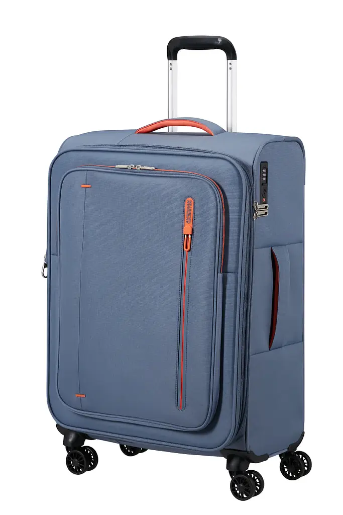 Валіза 67 См American Tourister CLOUDRIDER STONE BLUE 67x44x26(28) MJ4*01005 - фото 3