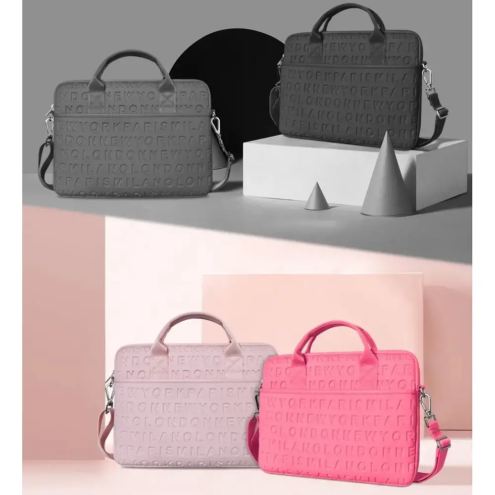 Сумка для ноутбука Wiwu Cosmo Slim Case для MacBook 15.4" Black [57192] - фото 7