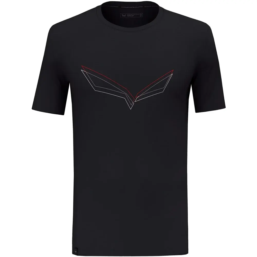 Футболка Salewa Pure Eagle Frame Dry T-Shirt Men 48/M Black