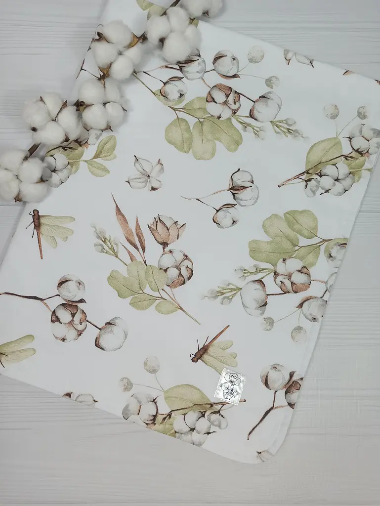 Пелюшки дитячі a.l.babybox Ведмедик у зірках 50х80 см 3 шт. Різнокольоровий (NA 18169560) - фото 6