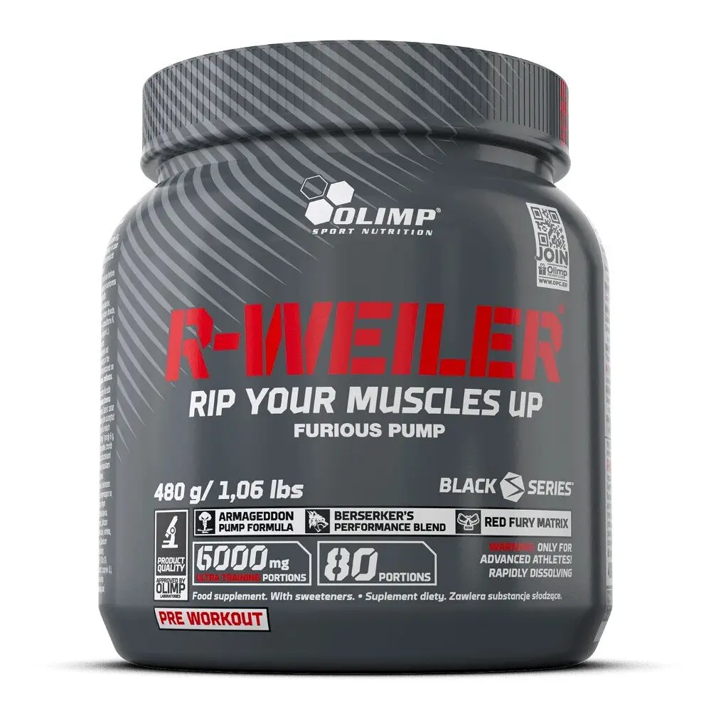 Передтренувальний комплекс Olimp Sport Nutrition R-Weiler, 480 грам - Кола
