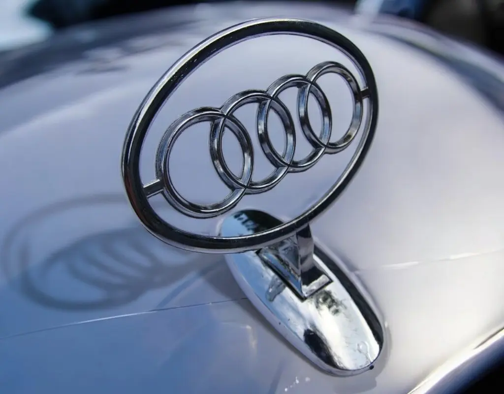 Емблема на капот Audi (приціл логотип значок) ПД 159994 - фото 2