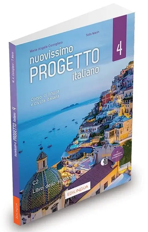 Progetto Italiano Nuovissimo 4. Libro dello studente + audio (QR code) C2 - фото 3