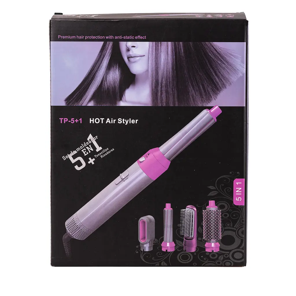 Стайлер 5 в 1 Hot Air Styler HP7956PUR - фото 5