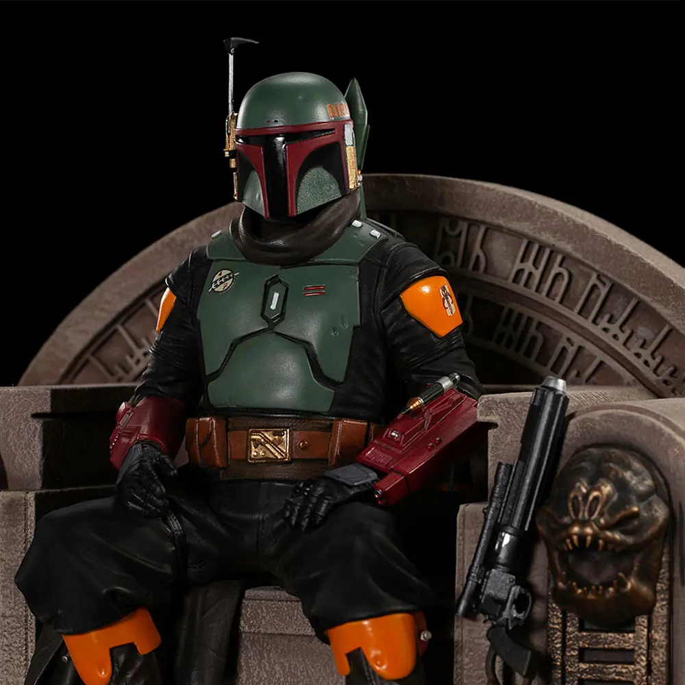Статуэтка Star Wars Boba Fett on Throne (Звездные войны) - фото 8