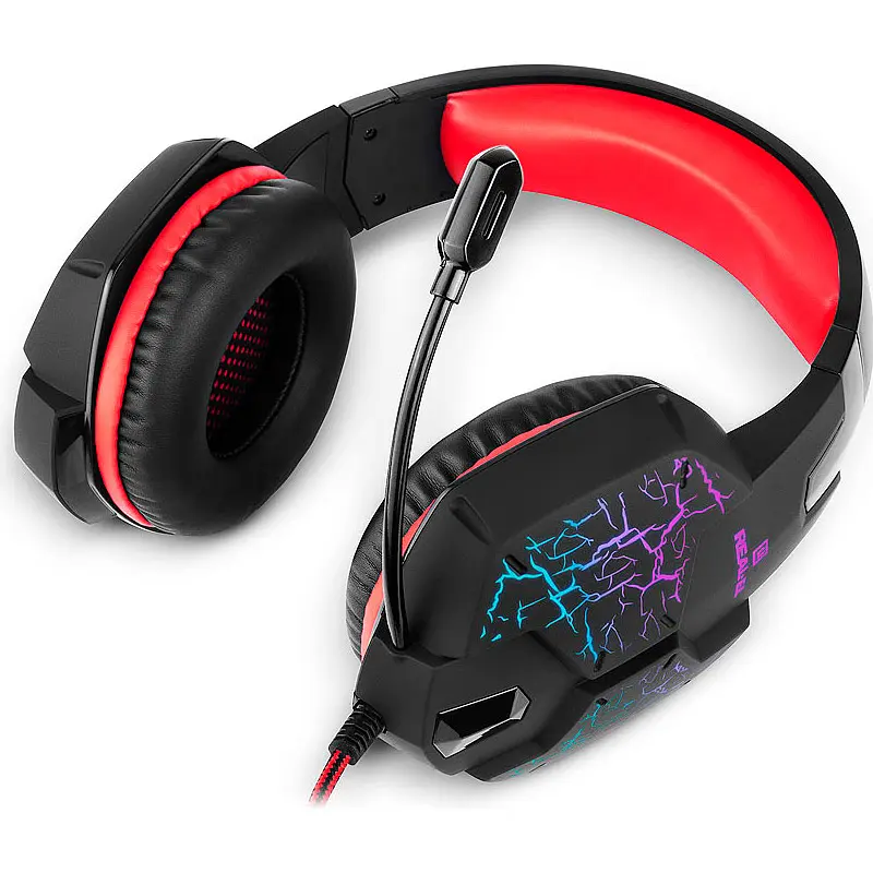 Ігрові навушники REAL-EL GDX-7750 Black/Red (EL124100048) [112564] - фото 4