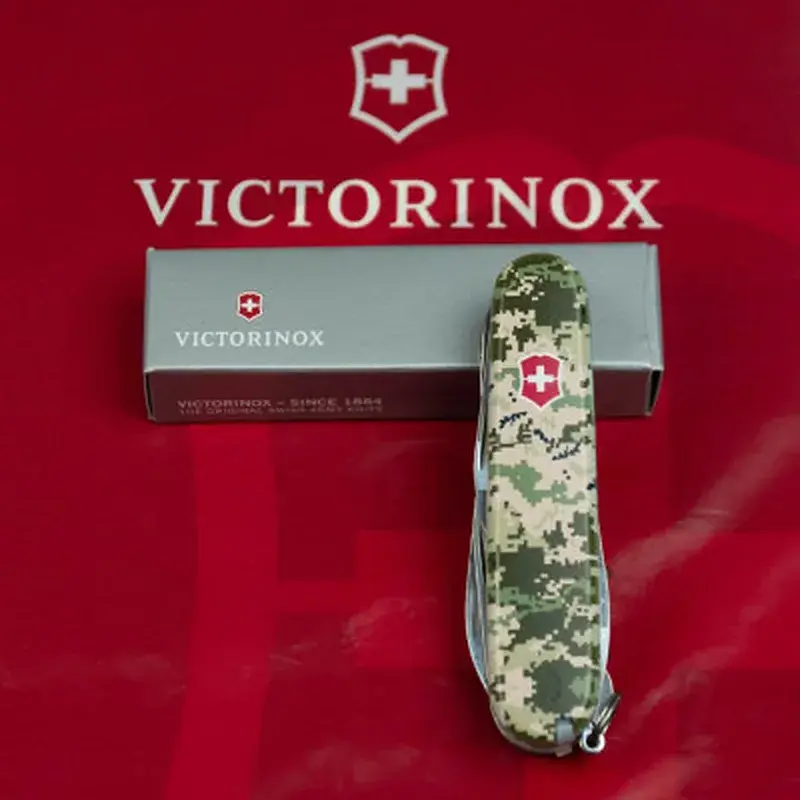 Ніж Victorinox Climber Army Піксель + Лого (1.3703.3_W3941p) - фото 12