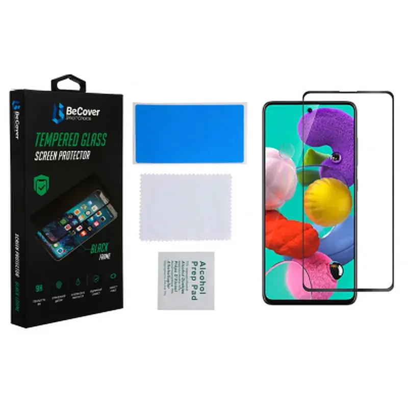 Скло захисне BeCover Samsung Galaxy M52 SM-M526 Black (706905) - фото 3
