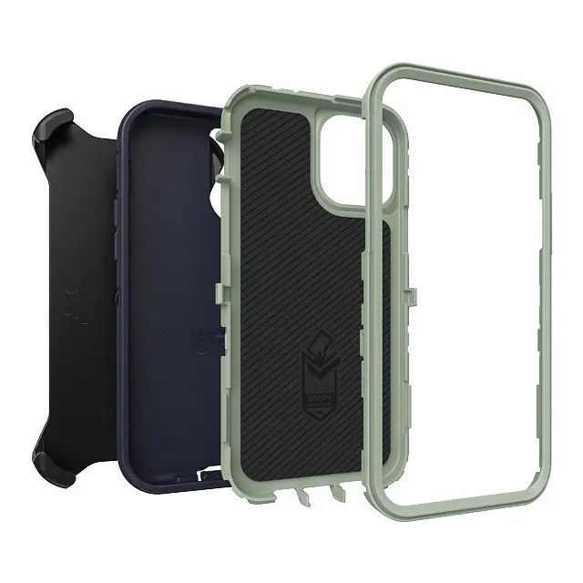 Чохол протиударний з кліпсою OtterBox Defender 77-65402 для iPhone 12/12 Pro (6.1") Blue - фото 4