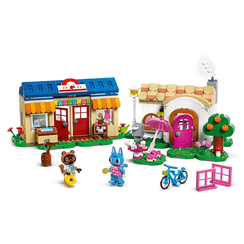 Конструктор LEGO Animal Crossing™ Ятка Nook's Cranny и дом Rosie 535 деталей (77050) - фото 2