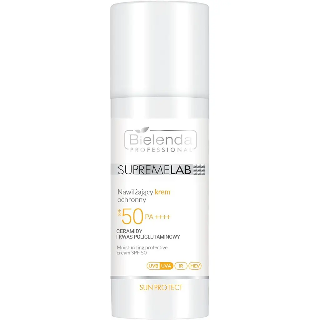 Зволожуючий захисний крем Bielenda Supremelab Sun Protect SPF 50, 50 мл - фото 2