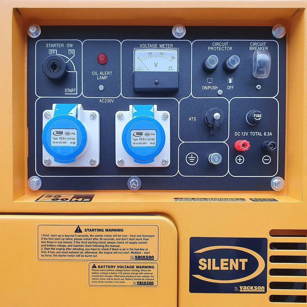 Генератор дизельний Vackson KDE6700T [158894] - фото 7
