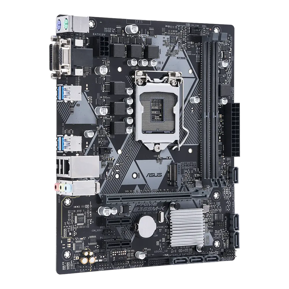 Материнська плата Asus B365M-K Prime LGA 1151v2 (PRIME B365M-K) Б/В - фото 2