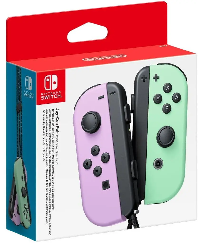 Геймпад Nintendo Joy-Con Controller Pastel Purple/Pastel Green (45496431693) - фото 2