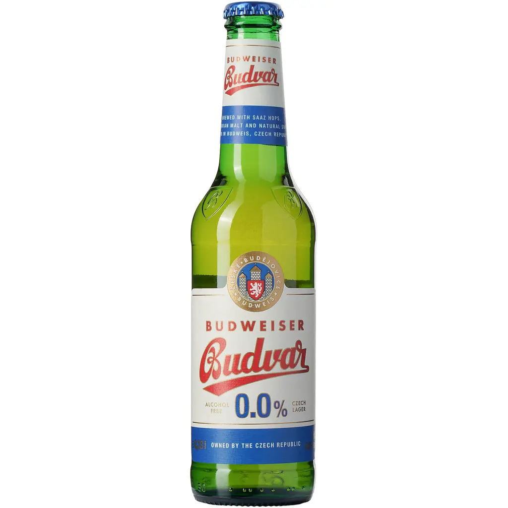 Пиво безалкогольне Budweiser Budvar світле, 0.5%, 0.33 л - фото 2