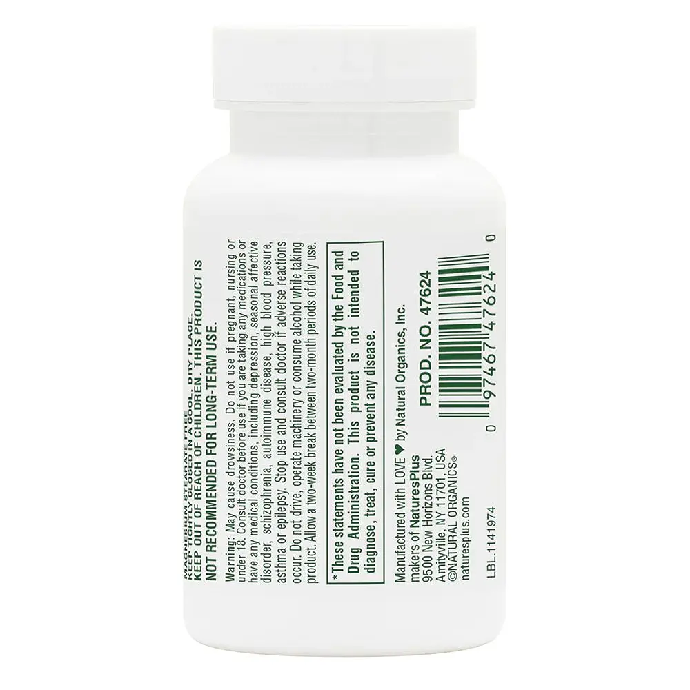 Натуральна добавка Fast Acting Melatonin 1 mg, 90 таблеток Natures Plus vit0000316 - фото 3