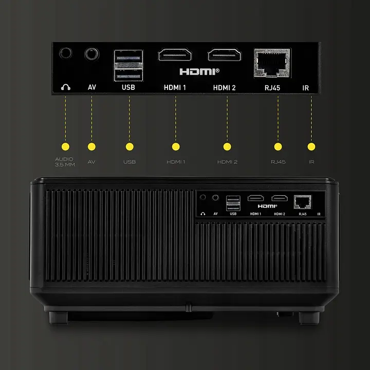 Проектор Overmax Multipic 6.1 smart Wi-Fi FullHD 4K Android 7000 лм - фото 7