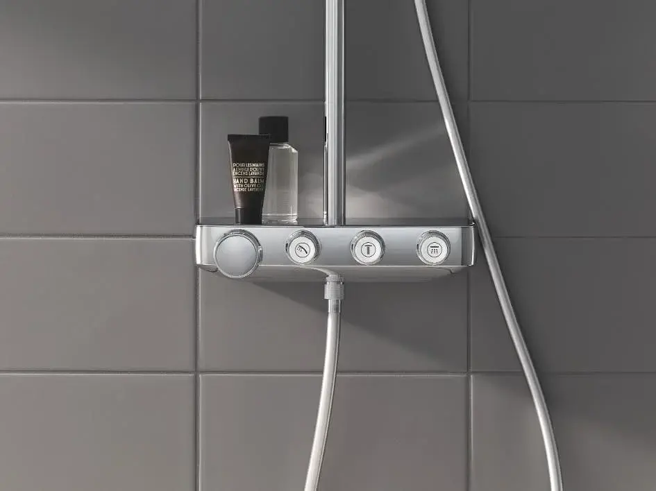Душевая система с термостатом Grohe Euphoria SmartControl System 310 Cube Duo 30412 - фото 8