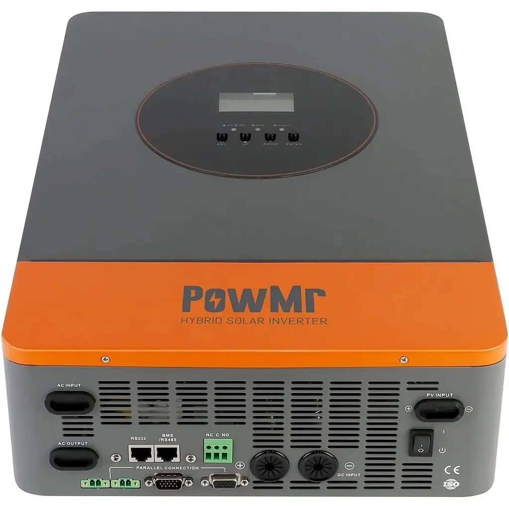 Гібридний сонячний інвертор Powmr Solar 6200W POW-HVM6.2KP 48V [157507] - фото 4