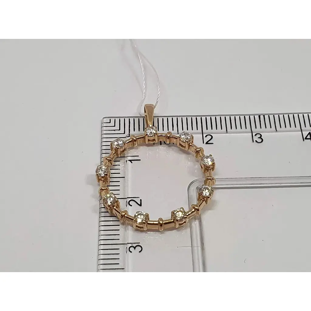 Золота підвіска Імперія золота з фіанітами. ПВ1446И - фото 3