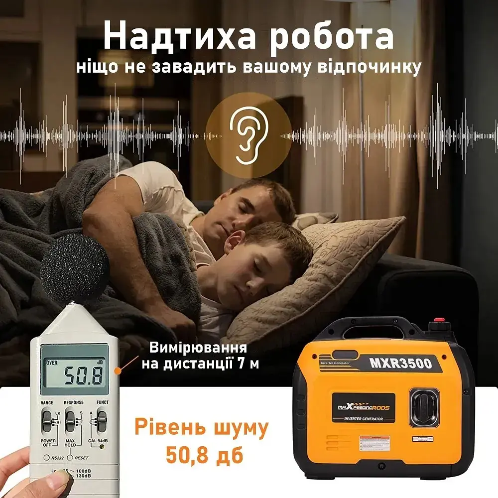 Інверторний генератор MaXpeedingRods MXR3500 - фото 6