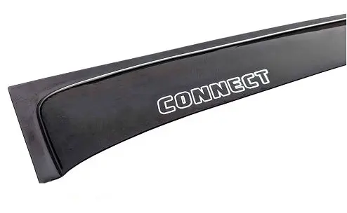 Дефлектори вікон вітровики Ford Connect 2002-2012 Скотч 3M Voron Glass - фото 3
